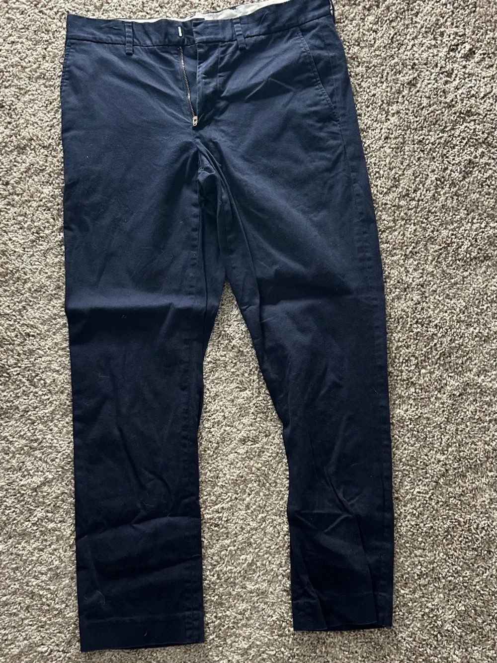 J.Crew Men's Slim Fit Chino Pants Navy Blue Size 30x30